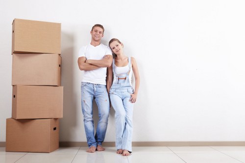 Organized household storage solutions in a Brentford home