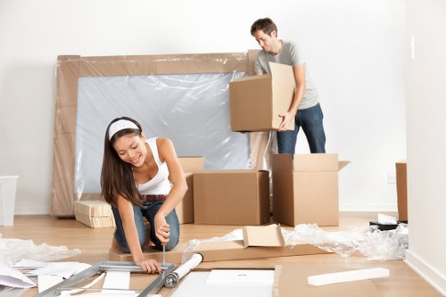 Secure long-term storage facility in Brentford with organized units