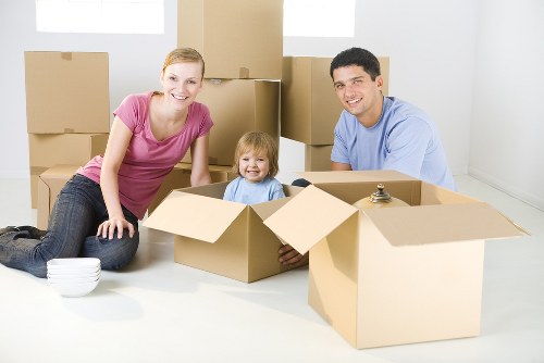 Customer placing a booking for a storage unit