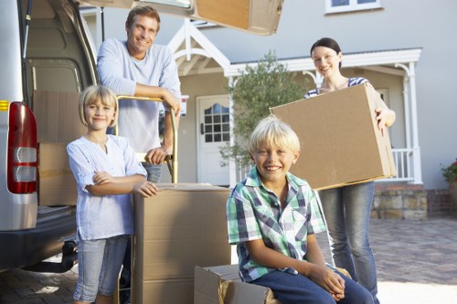 A storage job from a flat or house showing volume-based pricing